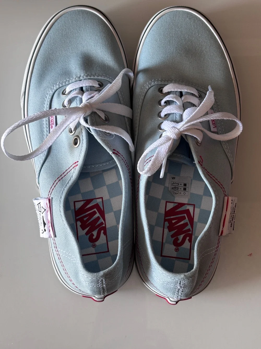 Vans DIY Authentic Sneaker in Light Blue Men’s 6.5/Women’s 8 New Without Box